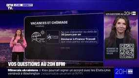 VOS QUESTIONS AU 20H BFM - Pourquoi un chômeur qui ne travaille pas de l'année a-t-il droit à cinq semaines de congés par an?
