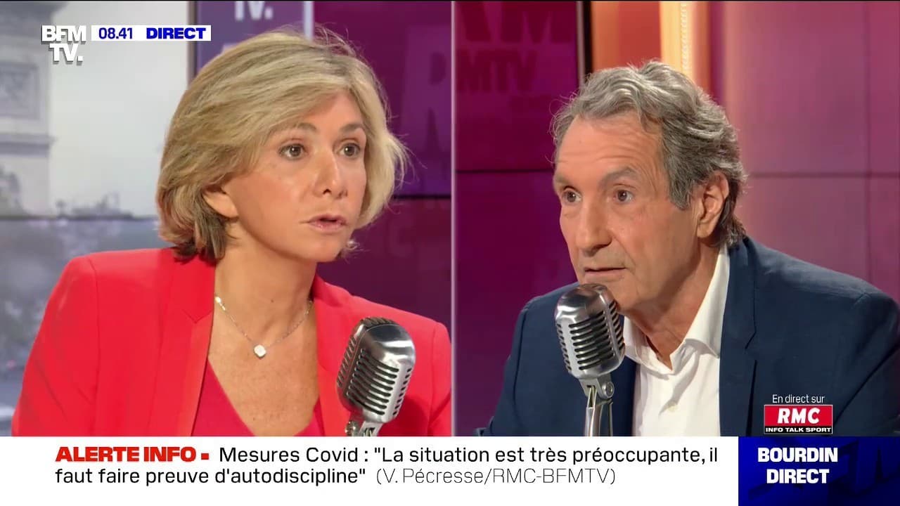 Jean-jacques Bourdin Valérie Pécresse Et Son Mari Paris/Marseille: "Il ne faut pas importer le Classico dans la crise