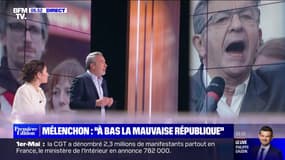 ÉDITO - "À bas la mauvaise république": Jean-Luc Mélenchon "a choisi une nouvelle fois la provocation"