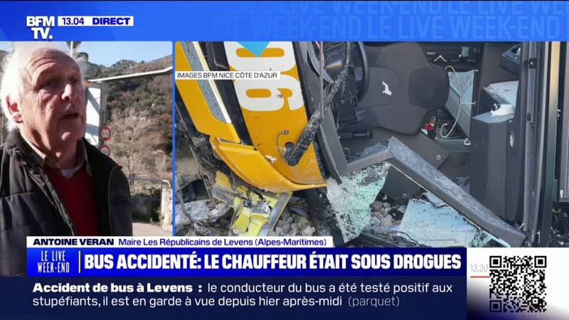 Bus accidenté: Antoine Veran le maire de Levens se dit 