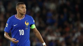 Kylian Mbappé lors de France-Italie le 06/09/2024