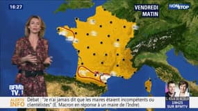 La météo pour ce vendredi 15 février 2019