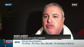 "Nous sommes inscrits dans un marathon" avec le gouvernement, affirme Didier Aubert (CFDT Cheminots)