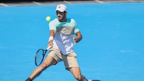 Hady Habib, à l'Open d'Australie, en 2025
