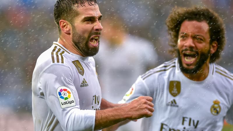 Dani Carvajal exulte 