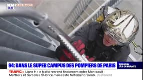 Val-de-Marne: immersion dans le super campus des pompiers de Paris