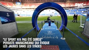 Covid : "Le sport n'est pas oublié" insiste Maracineanu pour les jauges "relatives" dans les stades