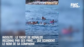 Insolite : Le yacht de Ronaldo reconnu par ses fans… qui scandent le nom de sa compagne