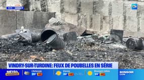 Vindry-sur-Turdine: feux de poubelles en série dans la commune
