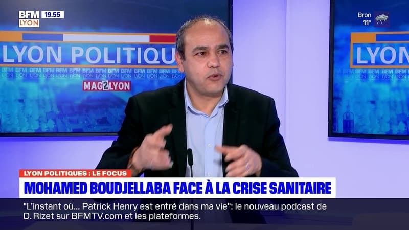 Mohamed Boudjellaba, maire DVG-EELV de Givor, était l'invité de Lyon Politiques ce jeudi 21 janvier 2021
