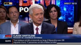 Claude Bartolone dans BFM Politique: "La République n'appartient ni à la gauche ni à la droite, elle appartient aux républicains"