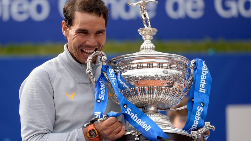 Rafael Nadal s'impose au tournoi de Barcelone face à Stefanos Tsitsipas