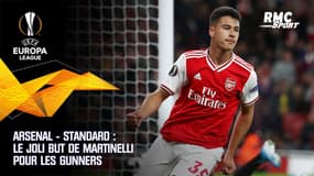 Ligue Europa / Arsenal - Standard : Le joli but de Martinelli pour les Gunners