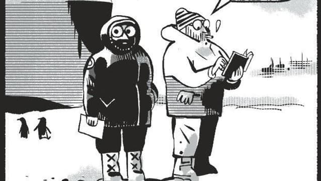 Une case de la BD "Inlandsis Inlandsis" de Benjamin Adam