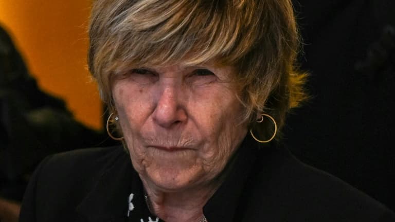 Michèle (dite Mimi) Marchand le 25 mai 2025 au tribunal de Paris Michèle (dite Mimi) Marchand le 25 mai 2025 au tribunal de Paris