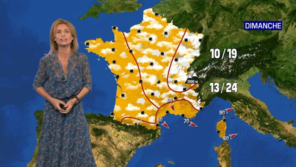 Météo du dimanche 8 septembre Météo du dimanche 8 septembre