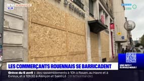 Grève du 6 avril: des casseurs dans le cortège à Rouen, les commerçants se barricadent