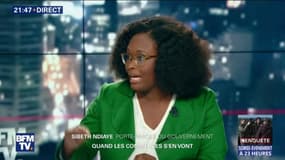 "On mène la bataille de l'emploi à vos côtés" promet Sibeth Ndiaye à un habitant de Revin (Ardennes)