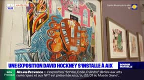 Une centaine de tableaux de David Hockney s'exposent à Aix-en-Provence