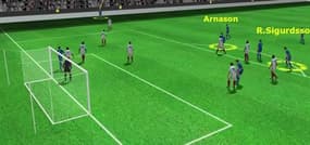 Angleterre - Islande (1-2) : les buts de la rencontre en 3D avec le son de RMC Sport