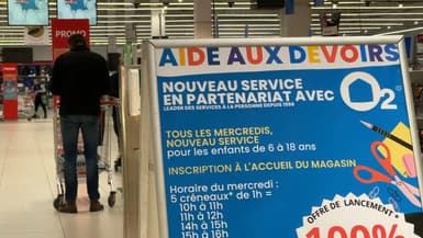 Un nouveau service d'aide aux devoirs est proposé dans un Auchan de Leers.