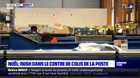Noël : rush dans le centre de colis de la Poste