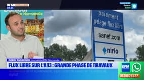 L'A13 se dote de péage en flux libre, la disparition des barrières attendues en décembre