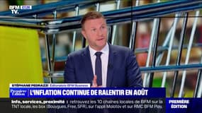 L'inflation continue de ralentir en août