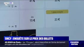 SNCF, enquête sur le prix des billets - 15/11