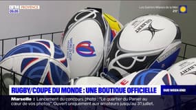 Coupe du monde de rugby: une boutique officielle a ouvert ses portes près du Mucem