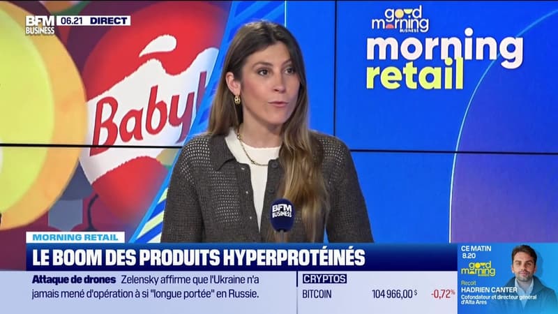 Morning Retail : Le boom des produits hyperprotéinés, par Eva Jacquot - 02/06