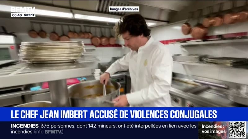 Le chef Jean Imbert, accusé de violences conjugales, placé en garde à vue à Paris