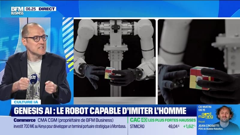 Culture IA : Genesis AI, le robot capable d'imiter l'homme, par Anthony Morel - 11/05