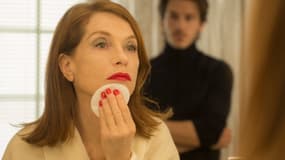 Isabelle Huppert et Gaspard Ulliel dans Eva