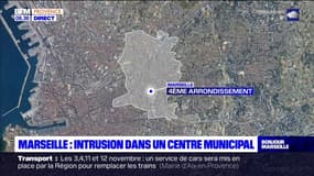 Marseille: un homme interpellé après s'être introduit dans un centre municipal du 4e arrondissement