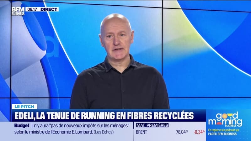 Edeli, la tenue de running en fibres recyclées