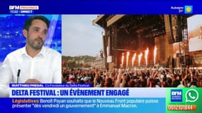 “C’est une vraie valeur ajoutée”: Matthieu Predal, co-fondateur du Delta Festival, évoque la présence de militants et associations lors de l’événement 