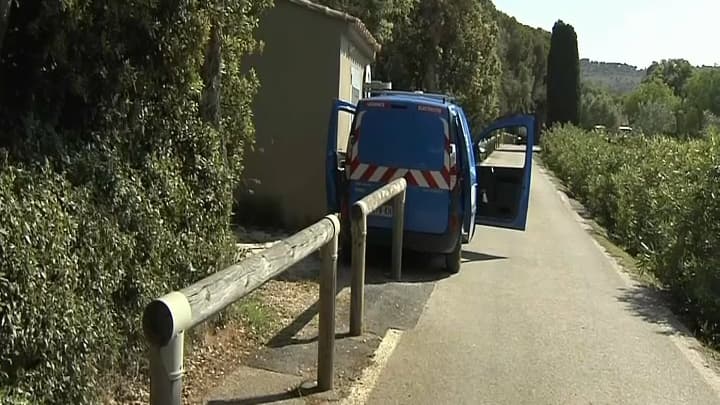 Un camion électrique venu renforcer la sécurité des postes électriques du fort de Brégançon