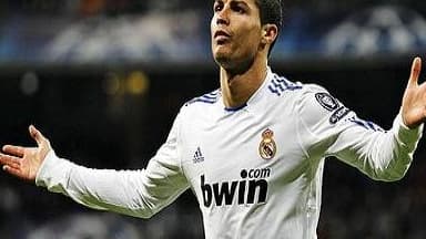 Cristiano Ronaldo, joueur du Real Madrid en Espagne