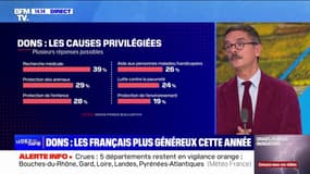 Les Français sont de plus en plus généreux, avec 206 euros de dons en moyenne en 2024