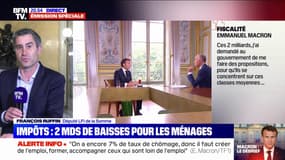 François Ruffin: Emmanuel Macron "n'a rien à proposer sur le terrain" des salaires