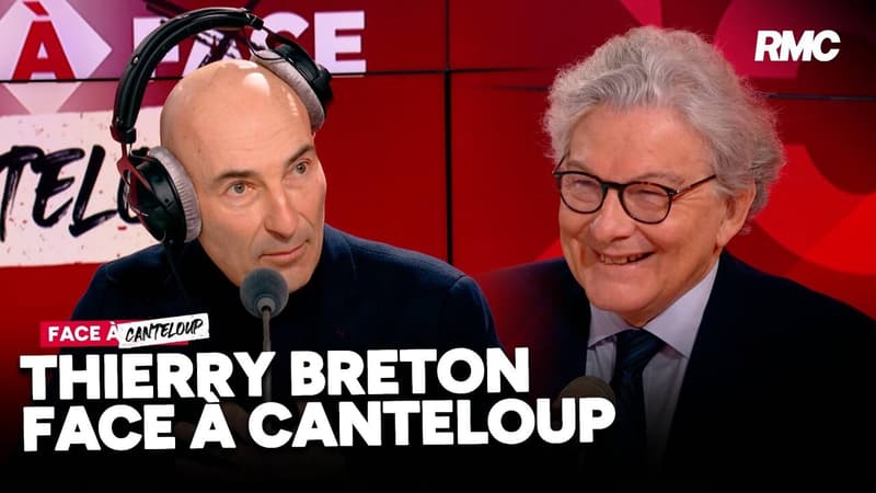 Merkel, Nagui, Trump... Thierry Breton est face à Canteloup