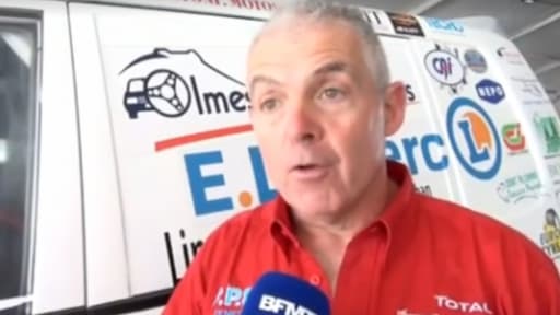 Bernard Chaubet est le pilote qui dispose du plus petit budget sur le Dakar 2014.