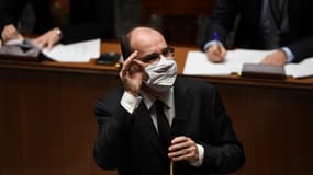 Le Premier ministre Jean Castex à l'Assemblée nationale, le 1er décembre 2020