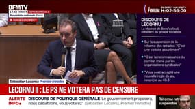 Suspension de la réforme des retraites: "Je vois déjà une certaine presse de droite qui serait tentée de dire au fond que cela serait un chèque en blanc, au contraire c'est une opportunité", déclare Sébastien Lecornu