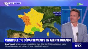 Canicule : 16 départements en alerte orange - 20/06