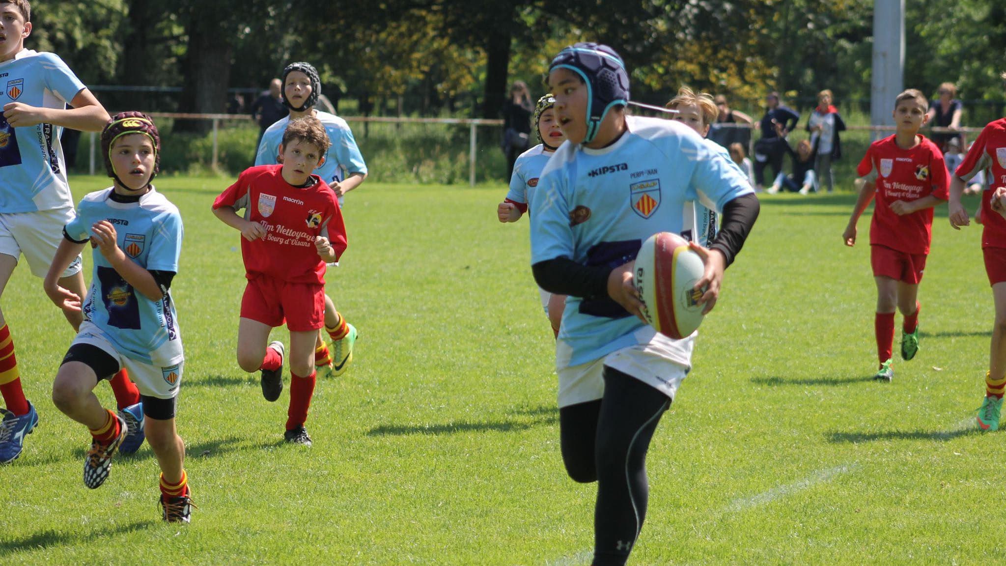 XV de France - Posolo Tuilagi dans ses jeunes années à l'Usap XV de France - Posolo Tuilagi dans ses jeunes années à l'Usap