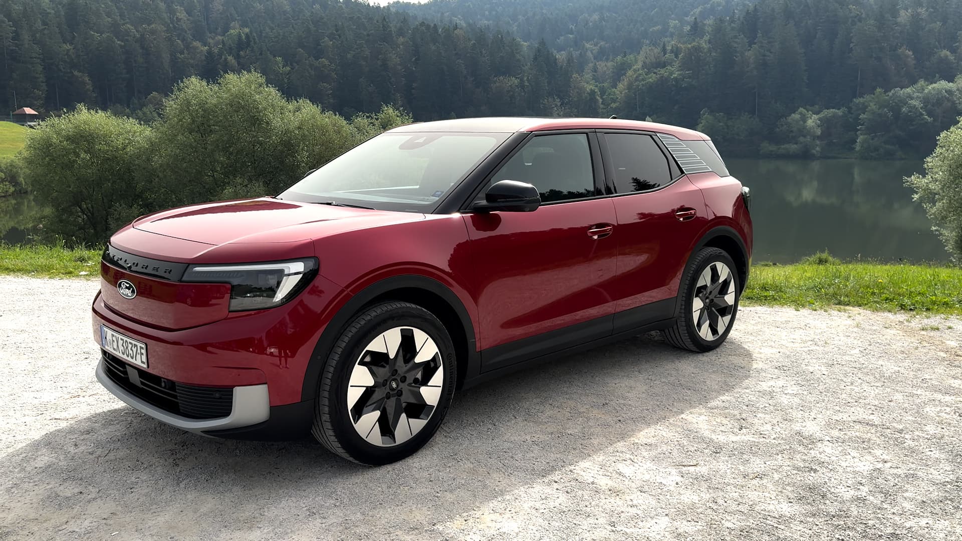 The exterior design of this Ford Explorer