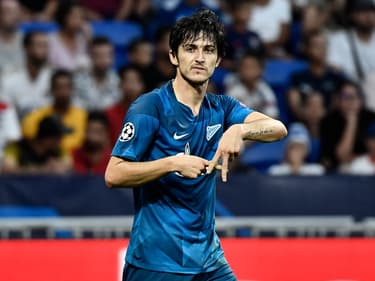 Sardar Azmoun avec le Zenith Saint-Pétersbourg