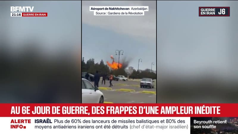 Les images de ce 6e jour de guerre au Moyen-Orient